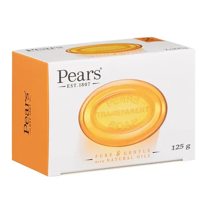 Pears Gentle Care Fresh Transparent Yellow Soap 125gm