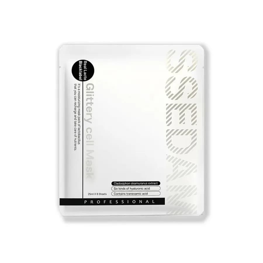 Ssedam Real Lacto Blacklabel Glittery Cell Mask