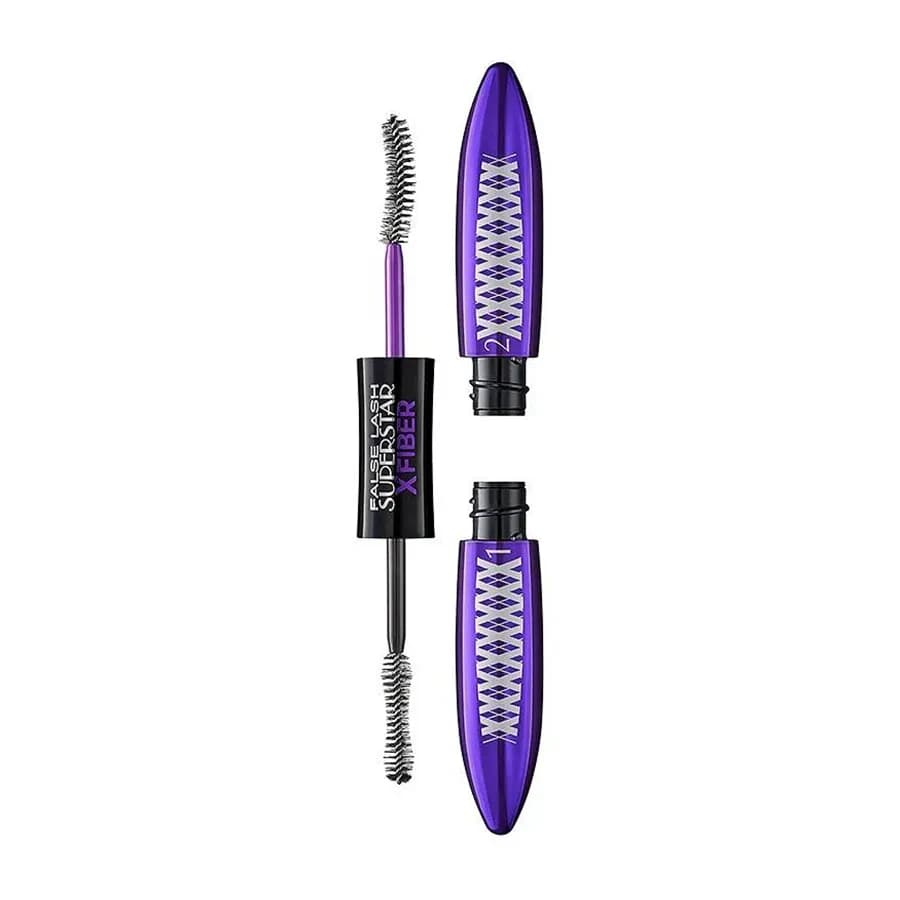 L'Oreal Paris False Lash Superstar X Fiber Mascara Black 2