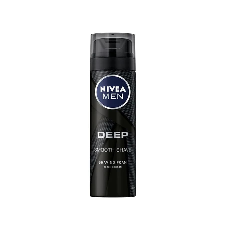 Nivea Men Deep Smooth Shave Foam 200ml 1