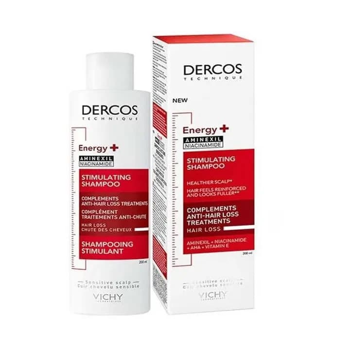 Vichy Energy Aminexil Shampoo-Red-Energising 200Ml 1