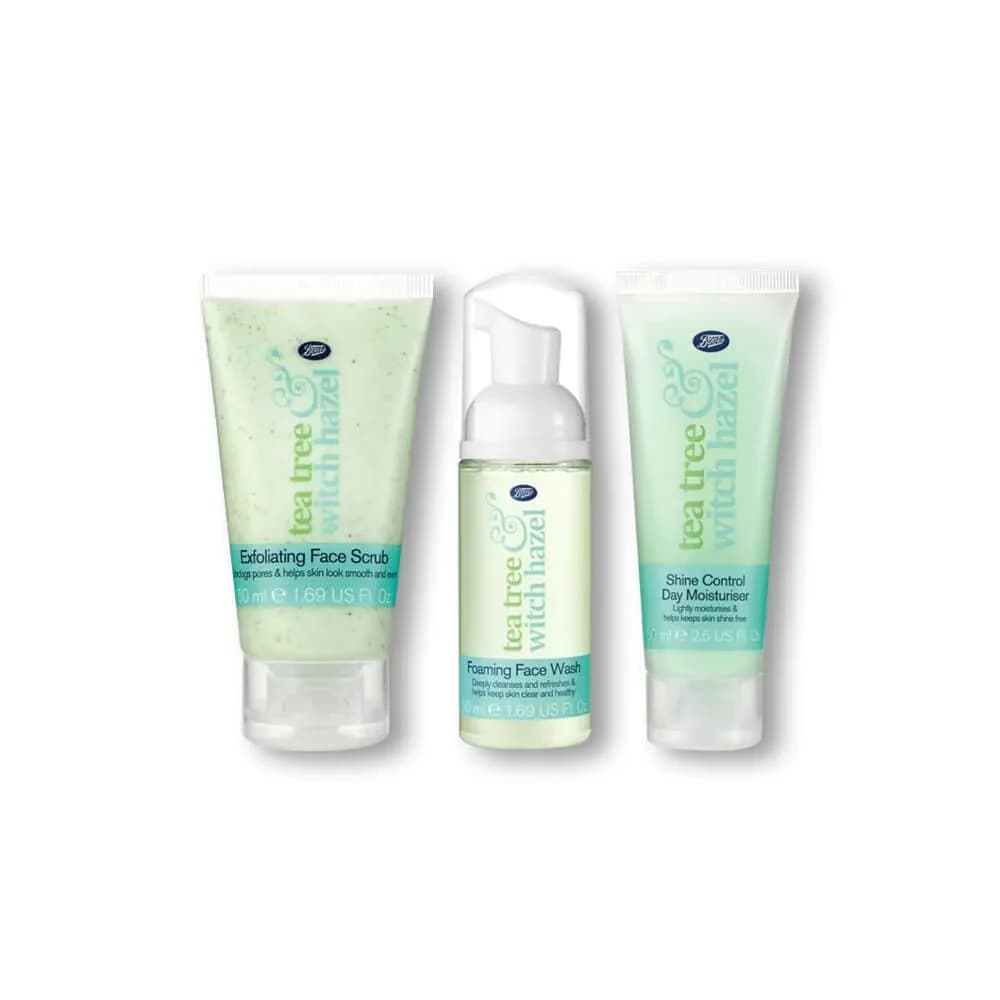 Boots Tea Tree And Witch Hazel Exfoliating Face Scrub 150 Ml 3