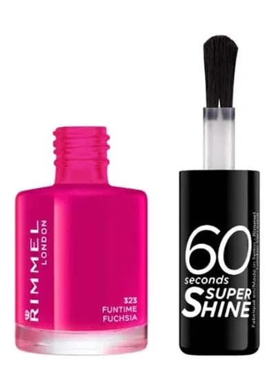 Rimmel London 60 Seconds Super Shine Fun time Fuchsia 2