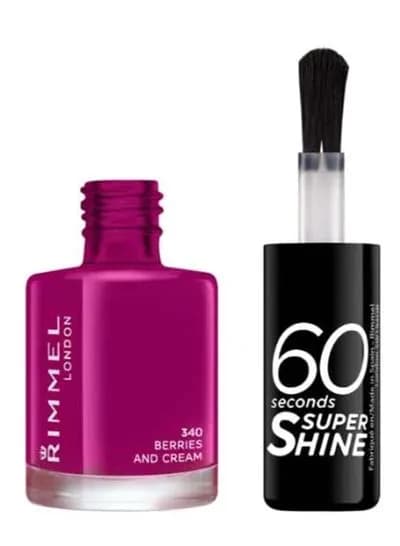 Rimmel London 60 Seconds Super Shine 340 Berries And Cream 2