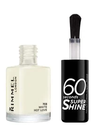 Rimmel London 60 Seconds Super Shine 703 White Hot Love 2