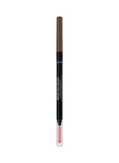 Rimmel London Pro Micro Ultra-Fine Precision Eye Brow Pencil 002 Soft Brown 2