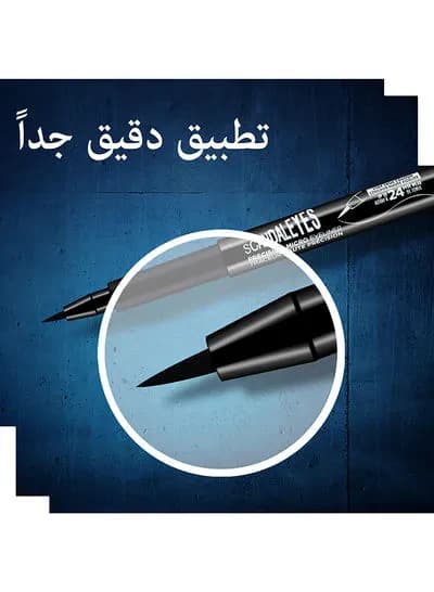 Rimmel London Scandal Eyes Precision Micro Eyeliner 01 Black 2