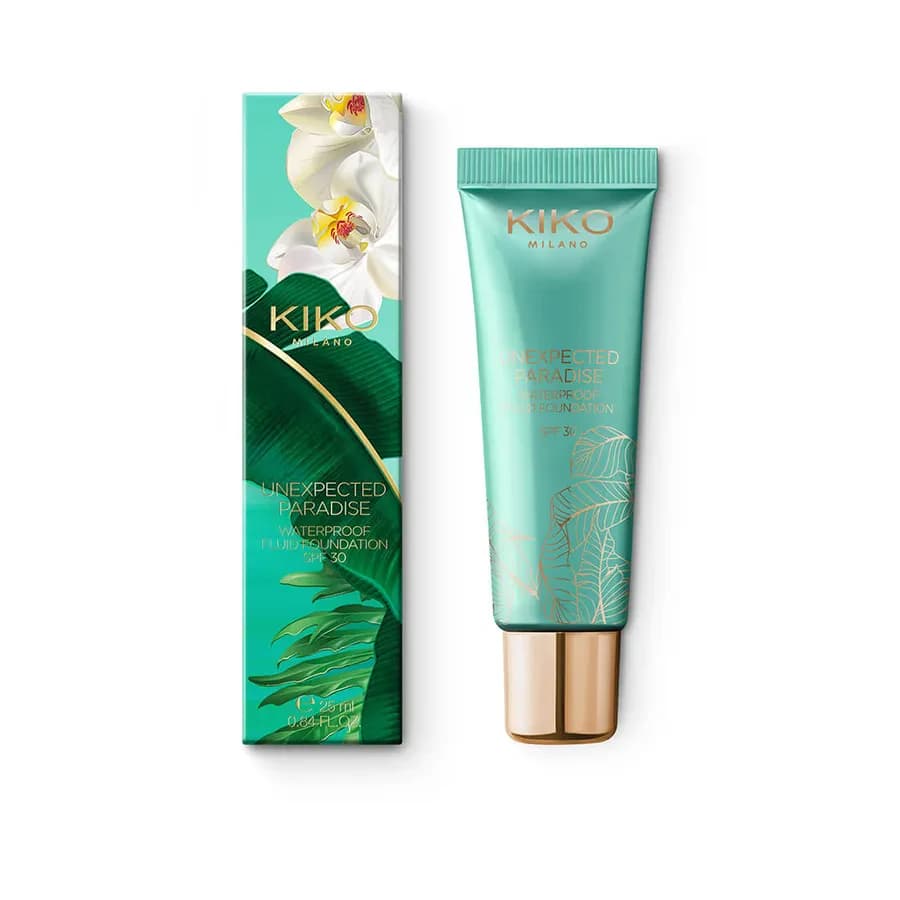 Kiko Unexpected Paradise Foundation SPF30 01 Porcelain 1