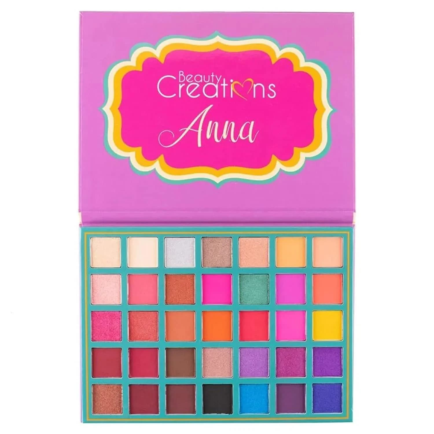Beauty Creations ANNA 35 Colors Highly Pigmented Eyeshadow Palette 3