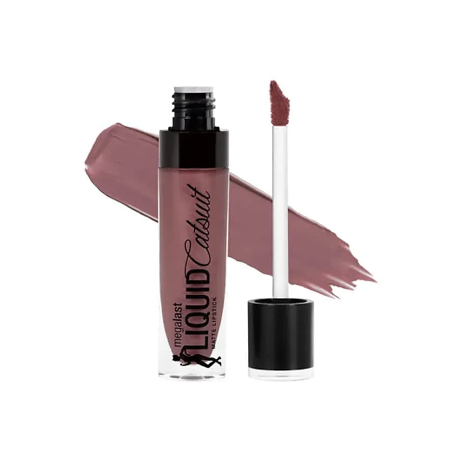 wet n wild Rebel Rose MegaLast Liquid Catsuit HiShine liquid Lipstick Bud Romance 2