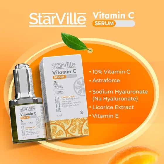Starville Whitening Vitamin C Serum 30ml 3