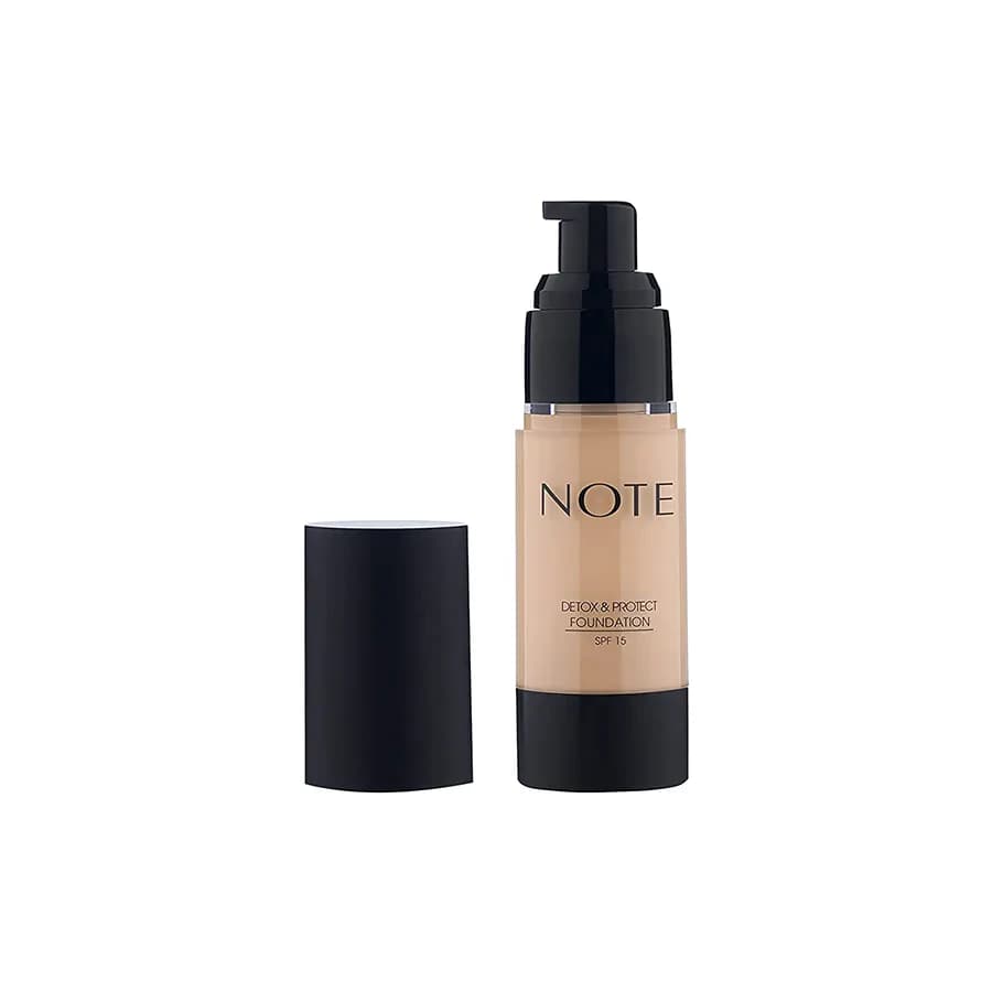 Note Foundation Detox & Protect Foundation 01 Beige 35ml 1