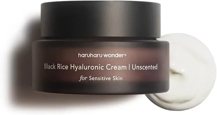 Haruharu Wonder Black Rice 10 Hyaluronic Cream Unscented For Sensitive Skin 50ml