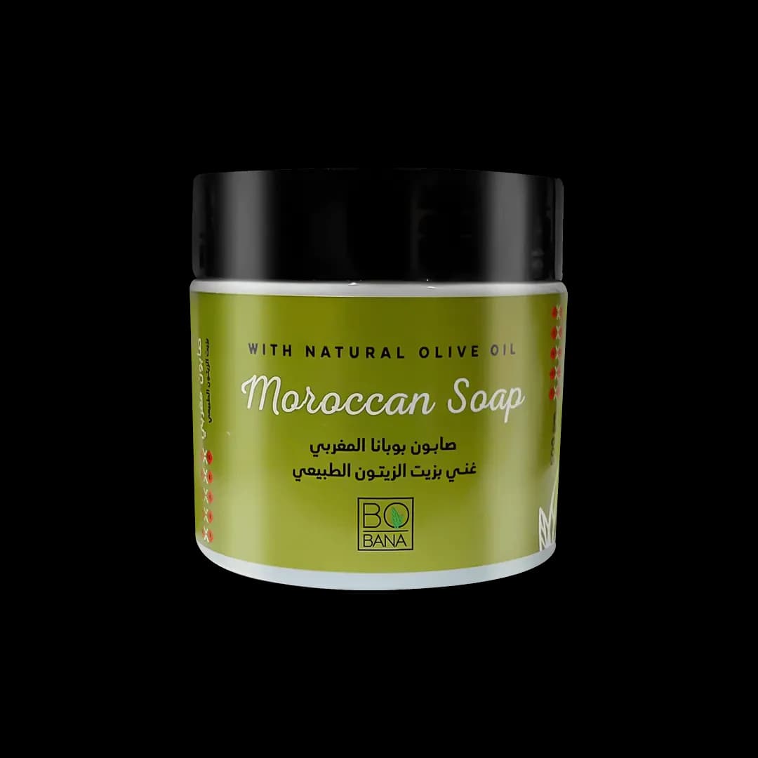 Bobana Moroccan Soap With Olive Oil - 500GM