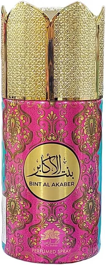 Al Fares Perfumed Spray Bint Al Akaber For Women 250ml