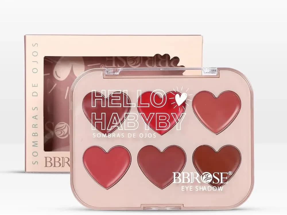 BBRose Eye Shadow Palette 6 Colors Hello Habyby No.Es-B906 Group 1
