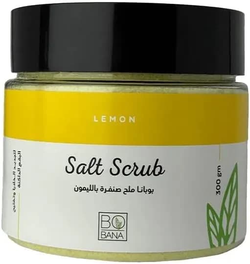 Bobana Salt Scrub With Lemon - 300gm