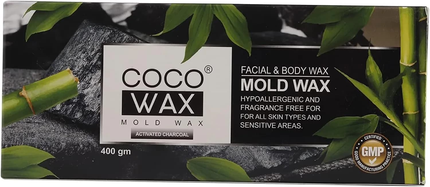Coco Wax Mold Wax Activated Charcoal 400gm