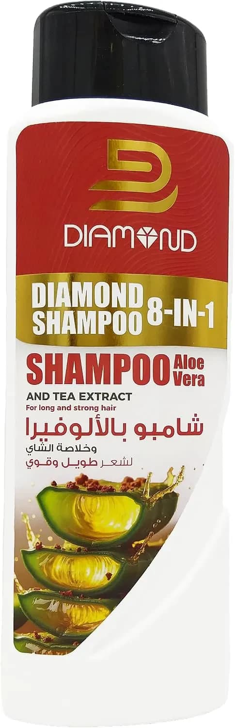 Diamond Shampoo 8-In-1 Aloe Vera & Tea Extract 400ml