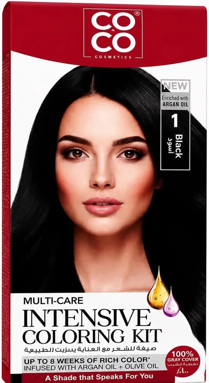 Coco Wax Multi Care Intensive Coloring Kit 1 Black