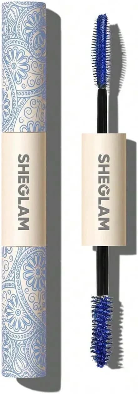 Sheglam 2-in-1 Volume & Length Mascara -waterproof blue