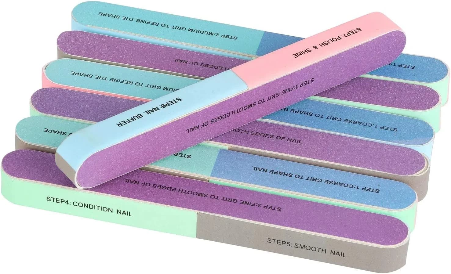 Beauty Tools Premify nail boards 6 step professional nail file