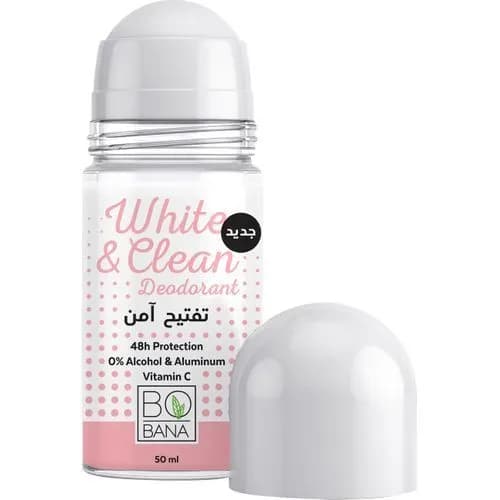 Bobana Roll On Deodorant White & Clean