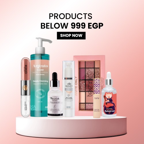 Discover high-quality skincare and makeup under 999 EGP at Veela Beauty.