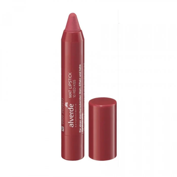 Alverde Matt Lipstick Soft Blossom 10 -Matt finish -The creamy formulation of alverde NATURKOSMETIK Matt Lipstick -tender taupe 80 is easy to apply and gives the lips a well-groomed appearance. -It contains a combination | Veela Beauty Alverde Matt Lipstick Soft Blossom 10 | فييلا