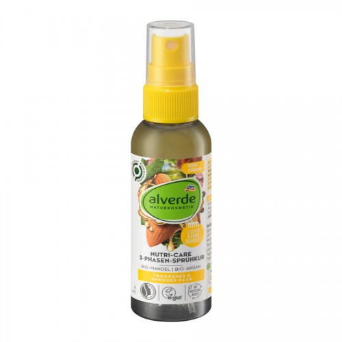 Alverde Nutri-Care 2-Phase Spray Treatment Organic Almond Organic Argan 75 Ml Alverde Nutri-Care 2-Phase Spray Treatment Organic Almond Organic Argan 75 Ml