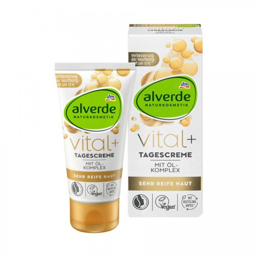 Alverde Vital + day cream 50 ml Alverde Vital + day cream 50 ml