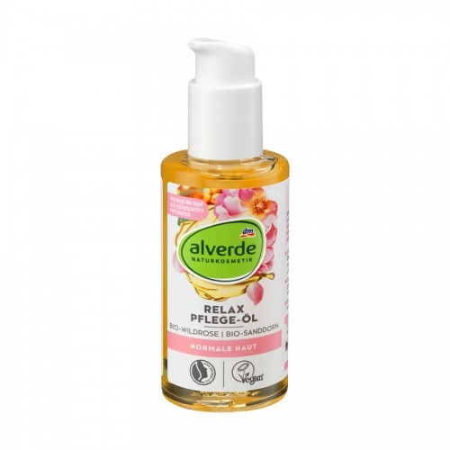 Alverde Relax Care Oil Organic Wild Rose Organic Sea Buckthorn 100 Ml Alverde Relax Care Oil Organic Wild Rose Organic Sea Buckthorn 100 Ml