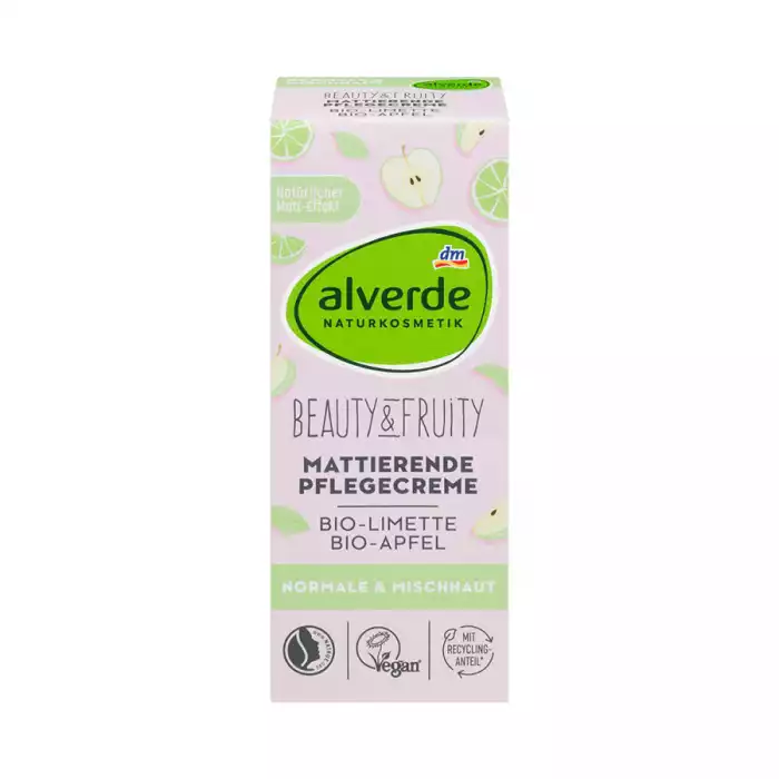 Alverde Beauty & Fruity Day Cream 50 ml -كريم الوجه النباتي للبشرة