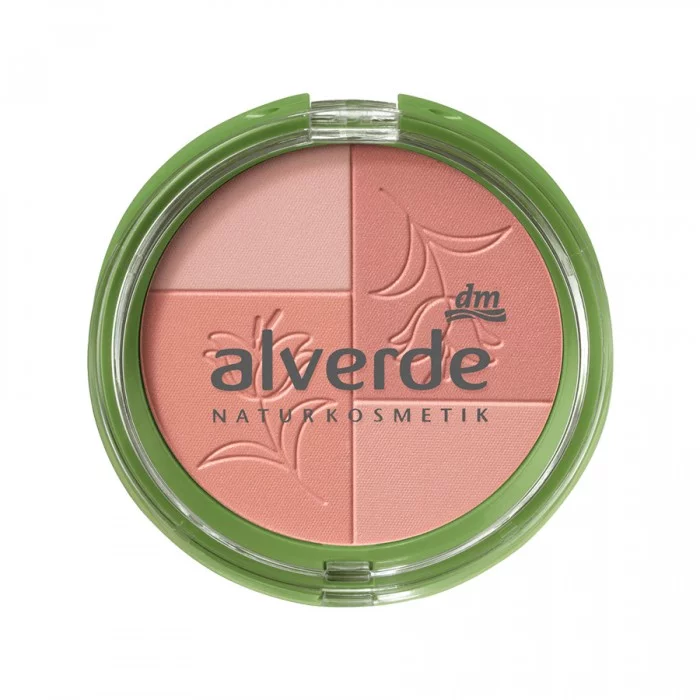 Alverde Mutli Color Blush No. 20 Sunset Glow -Gives a radiant complexion -Natural cosmetics -Velvety soft texture -Skin compatibility dermatologically approved -With the Multi Color Sunset Glow Blush from alverde Naturko | Veela Beauty Alverde Mutli Color Blush No | فييلا بيوتي