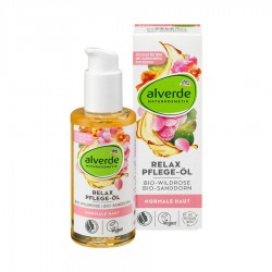 Alverde Relax Care Oil Organic Wild Rose Organic Sea