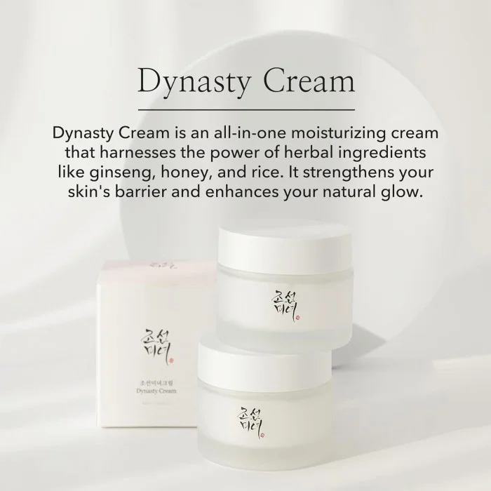 Beauty of Joseon Cream Dynasty 50 ml Description:Introducing the Dynasty Cream, Beauty of Joseon’s first-ever product and a