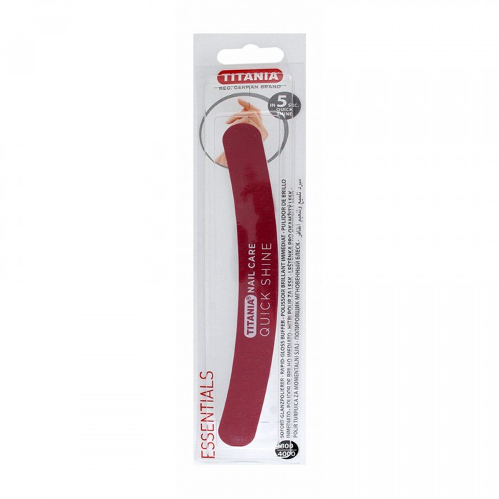 Titania Essentials Rapid Gloss Buffer Nail File 1201 | Veela Beauty | فييلا بيوتي