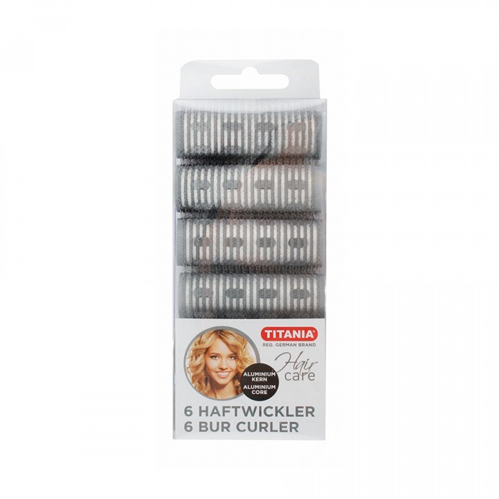 Titania Hair Care Grey Bur Curlers | Veela Beauty | فييلا بيوتي