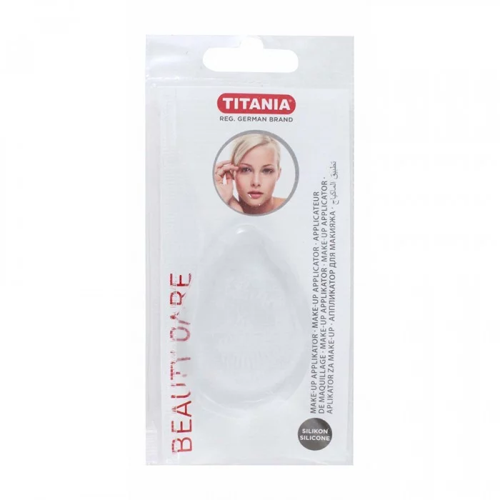 Titania Beauty Care Clear Silicone Makeup Applicator | Veela Beauty | فييلا بيوتي