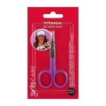 Titania Girls Care Purple Cuticle Scissors