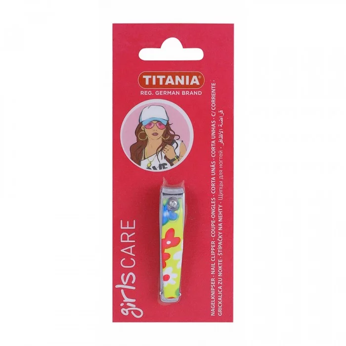 Titania Girls Care Multicolor Nail Clipper | Veela Beauty | فييلا بيوتي