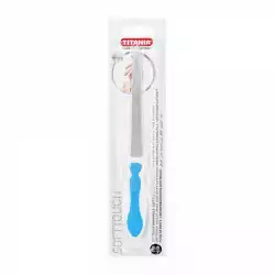 Titania Soft Touch Blue & White Sapphire Nail File |Veela
