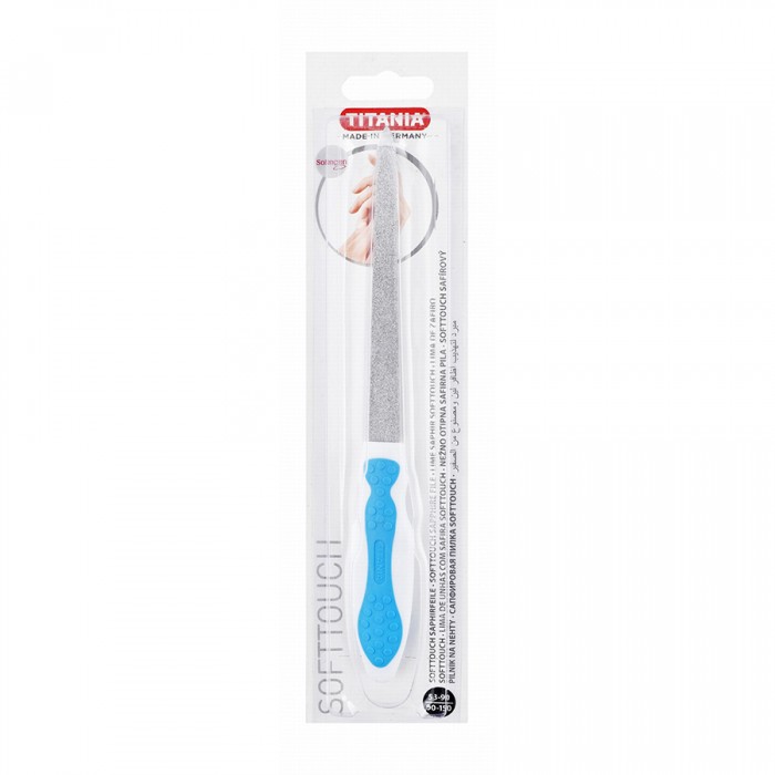 Titania Soft Touch Blue & White Sapphire Nail File | Veela Beauty | فييلا بيوتي