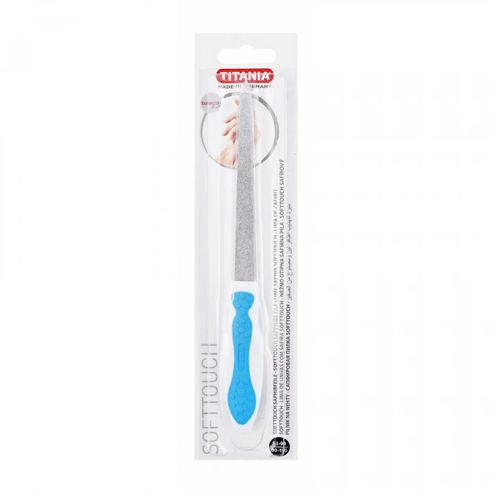 Titania Soft Touch Blue & White Sapphire Nail File | Veela Beauty | فييلا بيوتي