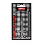 Titania Silver Nail Scissors