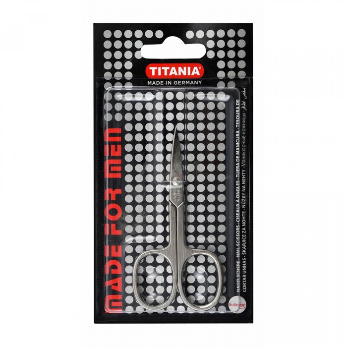 Titania Silver Nail Scissors | Veela Beauty | فييلا بيوتي