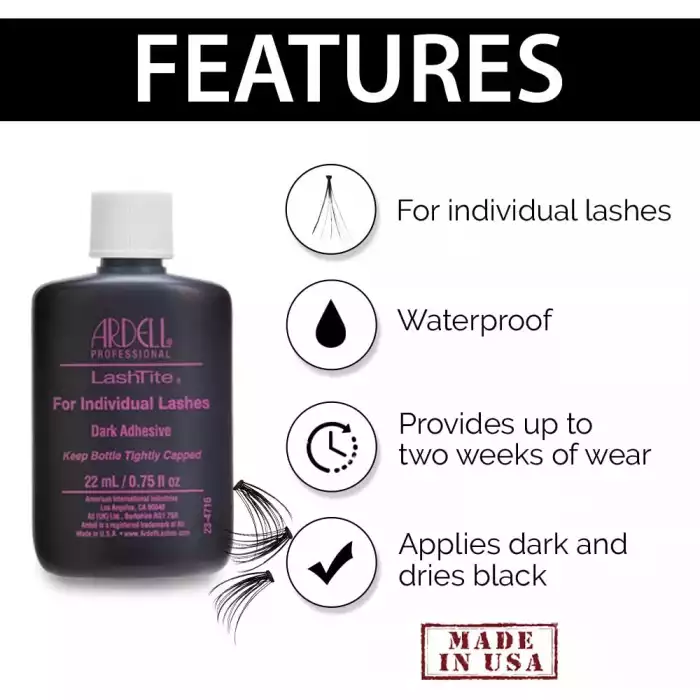 Ardell LashTite Adhesive Dark 22ml | Veela Beauty Ardell LashTite Adhesive Dark 22ml | Veela Beauty