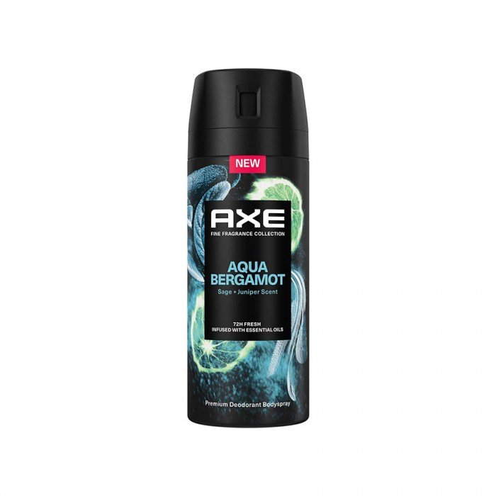 Axe Men Aqua Bergamot Spray 150ml
Product Description:Start your day with an invigorating burst of freshness with Rexona Men