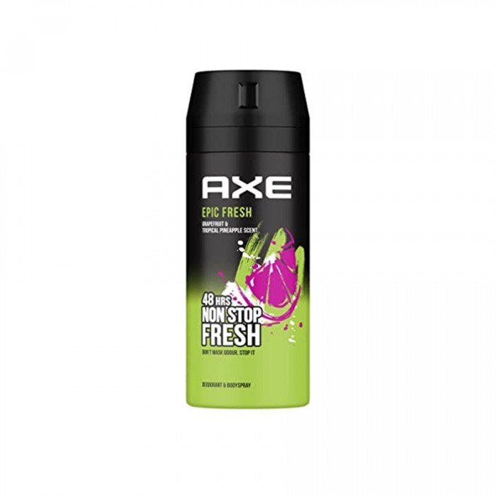 Axe Men Grapefruit & Tropical Pineapple Deodorant Body Spray 150ml
Product Description:Start your day with an invigorating burst