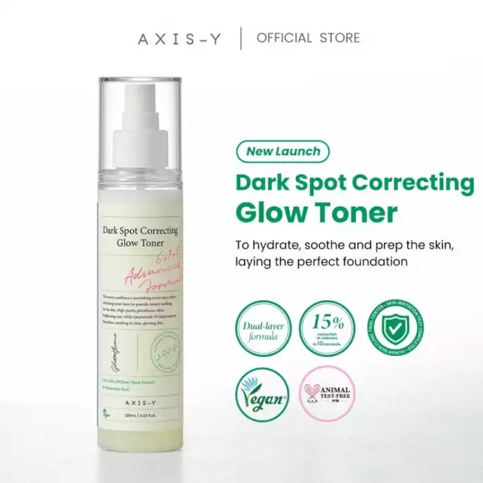 AXIS-Y Dark Spot Correcting Glow Toner 125 ML Dark Spot Correcting Glow TonerElevate your skincare routine with the Dark Spot